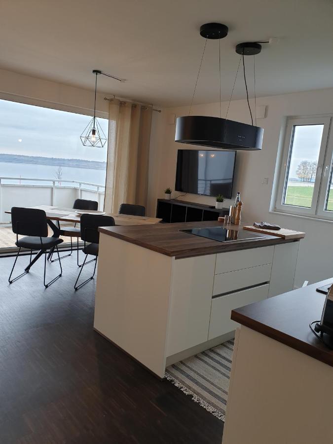 Ferienwohnung Seeblick Lausitzer Seenland Grossraeschen Exteriér fotografie