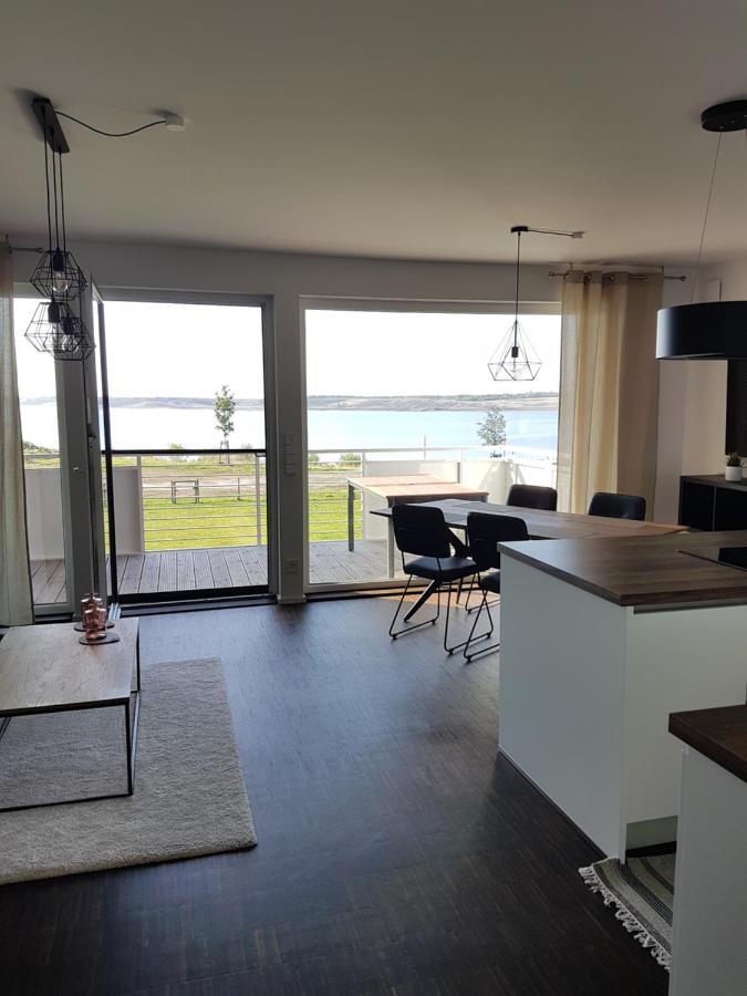 Ferienwohnung Seeblick Lausitzer Seenland Grossraeschen Exteriér fotografie